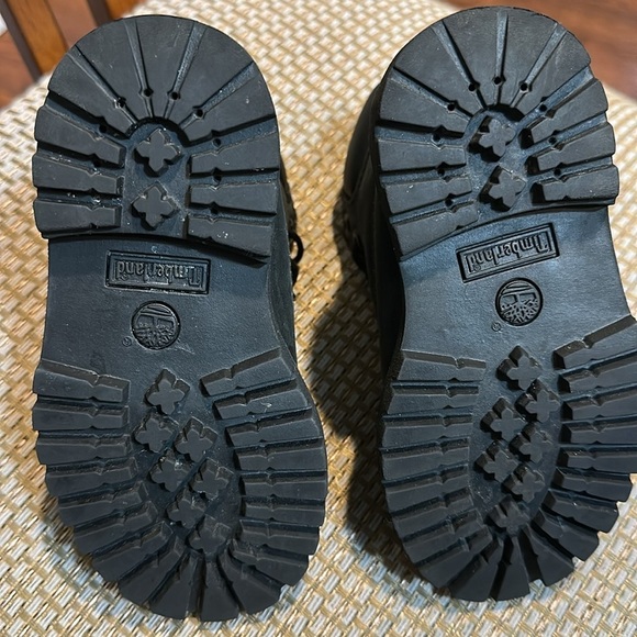 Timberland Classic 5 Eye Lace Up Boots Leather Waterproof Primaloft Toddler 7 - Picture 8 of 12